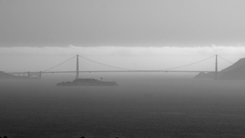 321-9004 Alcrataz and Golden Gate Bridge